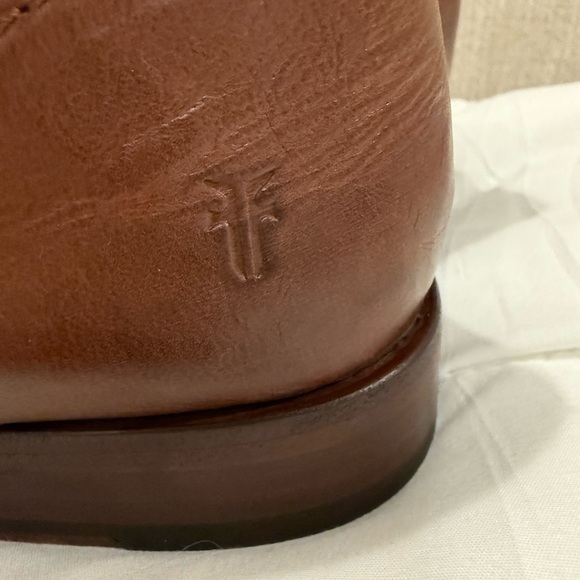 Frye Elyssa Leather Ankle Booties – Cognac – Women’s Size 7